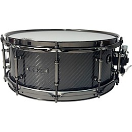 BONE Drums TRUE Carbon Fiber Twill Snare Drum with Nickel Hardware 14 x 5.5 in.