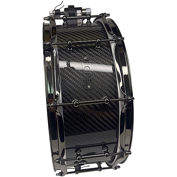BONE Drums TRUE Carbon Fiber Twill Snare Drum with Nickel Hardware 14 x 5.5 in.