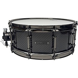 BONE Drums TRUE Carbon Fiber Twill Snare Drum with Nickel Hardware 14 x 4.5 in.