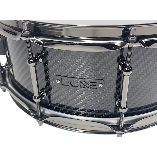 BONE Drums TRUE Carbon Fiber Twill Snare Drum with Nickel Hardware 14 x 4.5 in.
