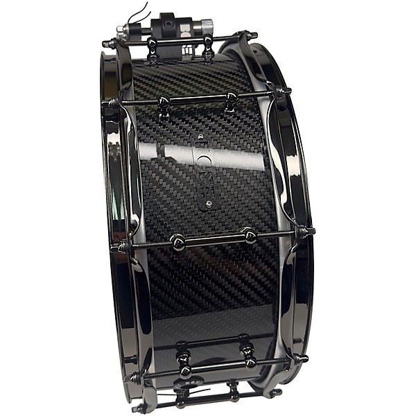 BONE Drums TRUE Carbon Fiber Twill Snare Drum with Nickel Hardware 14 x 4.5 in.