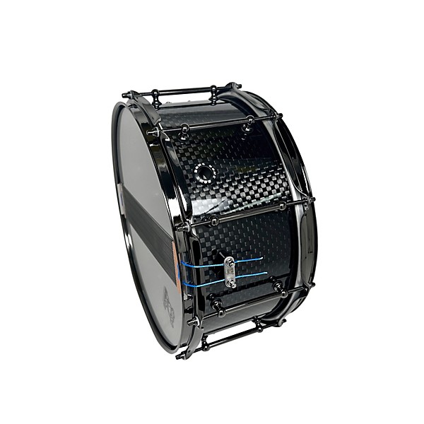 BONE Drums TRUE Carbon Fiber Wide Plain Snare Drum with Nickel Hardware 14 x 4.5 in.