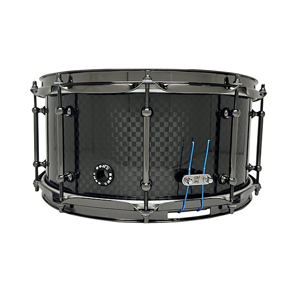 BONE Drums TRUE Carbon Fiber Wide Plain Snare Drum with Nickel Hardware 14 x 6.5 in.