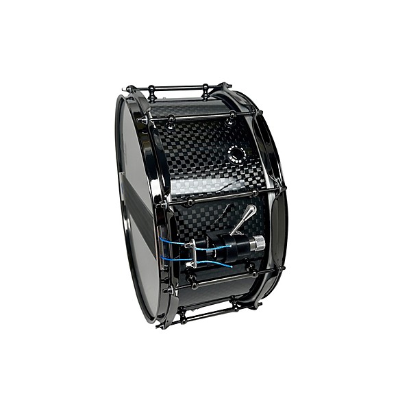 BONE Drums TRUE Carbon Fiber Wide Plain Snare Drum with Nickel Hardware 14 x 6.5 in.