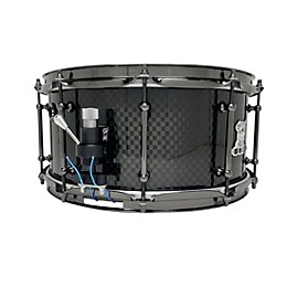 BONE Drums TRUE Carbon Fiber Wide Plain Snare Drum with Nickel Hardware 14 x 5.5 in.