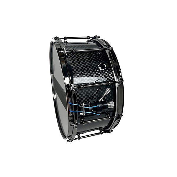 BONE Drums TRUE Carbon Fiber Wide Plain Snare Drum with Nickel Hardware 14 x 5.5 in.