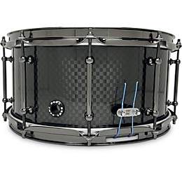 BONE Drums TRUE Carbon Fiber Wide Plain Snare Drum with Nickel Hardware 14 x 8 in.