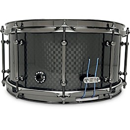 BONE Drums TRUE Carbon Fiber Wide Plain Snare Drum with Nickel Hardware 14 x 8 in.