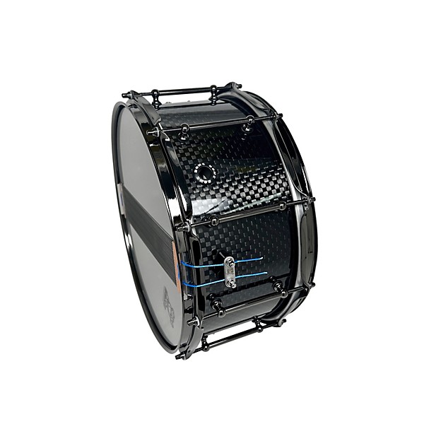 BONE Drums TRUE Carbon Fiber Wide Plain Snare Drum with Nickel Hardware 14 x 8 in.