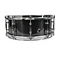 BONE Drums TRUE Carbon Fiber Wide Plain Snare Drum with Chrome Hardware 14 x 4.5 in.