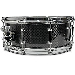 BONE Drums TRUE Carbon Fiber Wide Plain Snare Drum with Chrome Hardware 14 x 8 in.