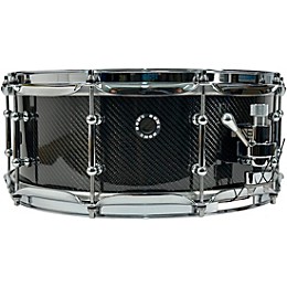 BONE Drums TRUE Carbon Fiber Twill Snare Drum With Chrome Hardware 14 x 8 in.