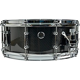 BONE Drums TRUE Carbon Fiber Twill Snare Drum With Chrome Hardware 14 x 5.5 in.