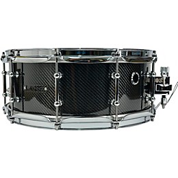 BONE Drums TRUE Carbon Fiber Twill Snare Drum With Chrome Hardware 14 x 6.5 in.
