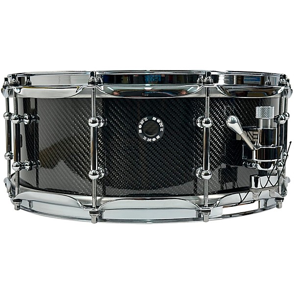 BONE Drums TRUE Carbon Fiber Twill Snare Drum With Chrome Hardware 14 x 6.5 in.
