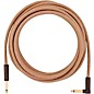 Fender Festival Pure Hemp Straight to Angle Instrument Cable 2-Pack 18.6 ft. Natural