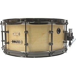 BONE Drums TRUE Carbon Fiber Hybrid Snare Drum with Black Nickel Hardware 14 x 5.5 in. Natural