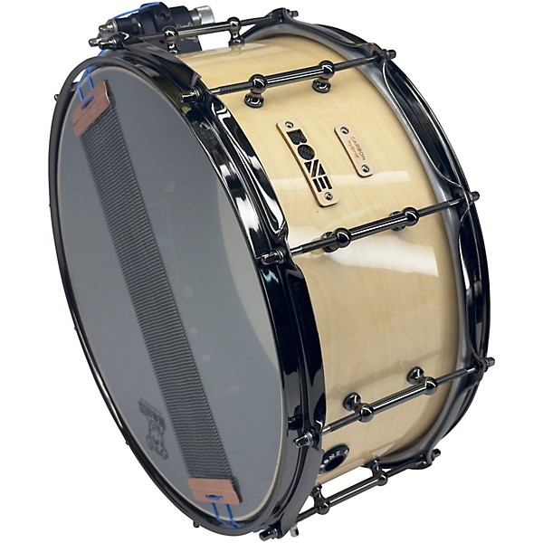 BONE Drums TRUE Carbon Fiber Hybrid Snare Drum with Black Nickel Hardware 14 x 5.5 in. Natural