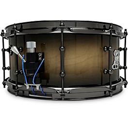 BONE Drums TRUE Carbon Fiber Hybrid Snare Drum with Black Nickel Hardware 14 x 6.5 in. Charcoal Burst
