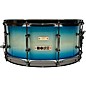 BONE Drums TRUE Carbon Fiber Hybrid Snare Drum with Black Nickel Hardware 14 x 6.5 in. Ocean Blue Burst thumbnail