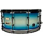 BONE Drums TRUE Carbon Fiber Hybrid Snare Drum with Black Nickel Hardware 14 x 6.5 in. Ocean Blue Burst
