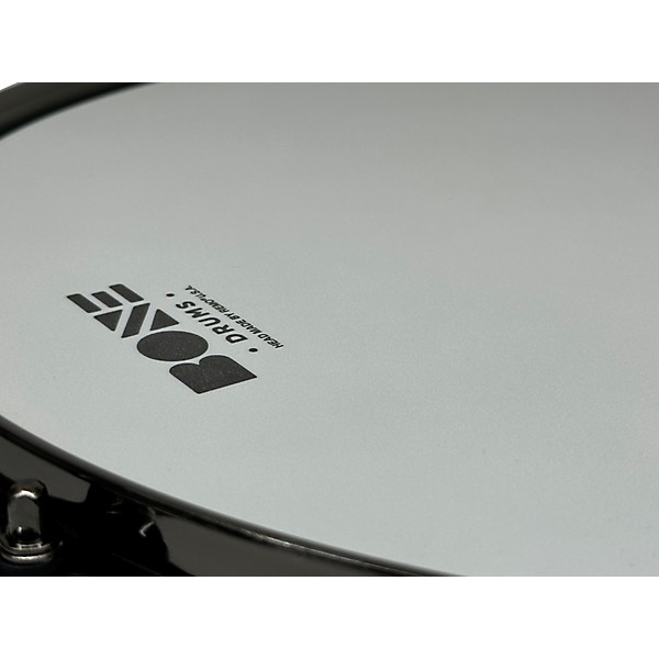 BONE Drums TRUE Carbon Fiber Hybrid Snare Drum with Black Nickel Hardware 14 x 6.5 in. Ocean Blue Burst