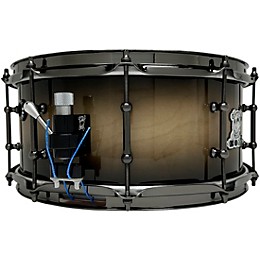 BONE Drums TRUE Carbon Fiber Hybrid Snare Drum with Black Nickel Hardware 14 x 8.5 in. Charcoal Burst