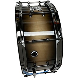 BONE Drums TRUE Carbon Fiber Hybrid Snare Drum with Black Nickel Hardware 14 x 8.5 in. Charcoal Burst