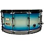BONE Drums TRUE Carbon Fiber Hybrid Snare Drum with Black Nickel Hardware 14 x 8.5 in. Ocean Blue Burst