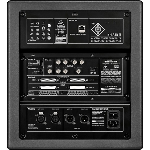 Neumann KH 810 II 10" Powered Subwoofer With DSP