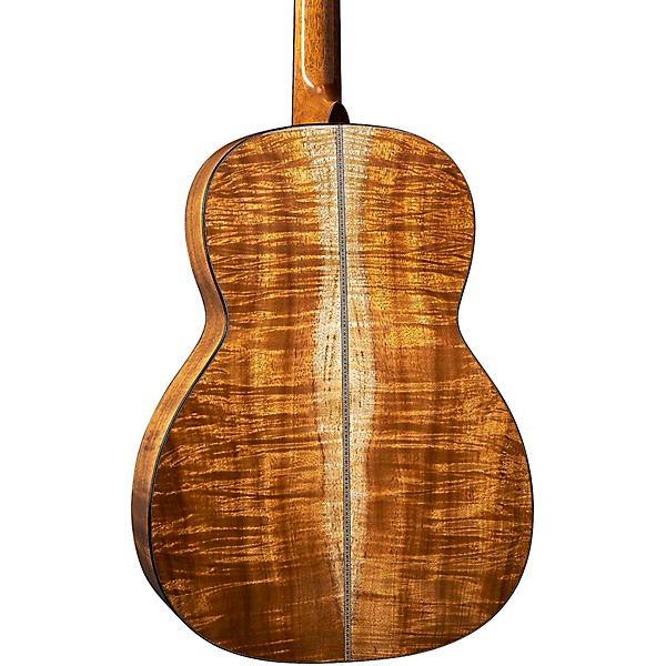 Martin O'ahu K-42 Hibiscus Acoustic Guitar - Dark Toast Burst