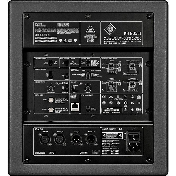 Neumann KH 805 II 10" Powered Subwoofer With DSP