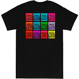 Ernie Ball Ernie Ball Slinkys T-Shirt Small Black