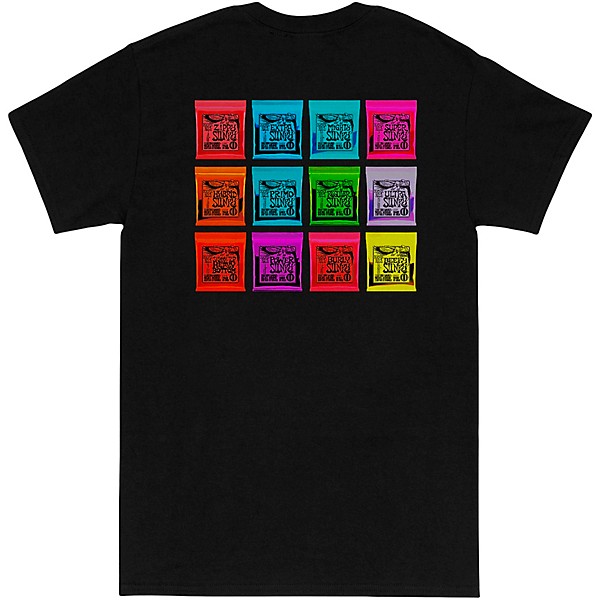 Ernie Ball Ernie Ball Slinkys T-Shirt Small Black