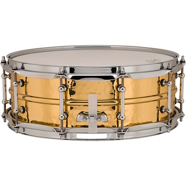 Ludwig Hammered Snare Drum with Tube Lugs 14 x 5 in. Brass
