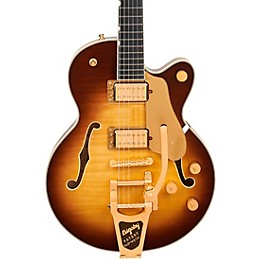 Gretsch Guitars Broadkaster Jr. LX Semi-Hollowbody Electric Guitar - Caramel Dawn