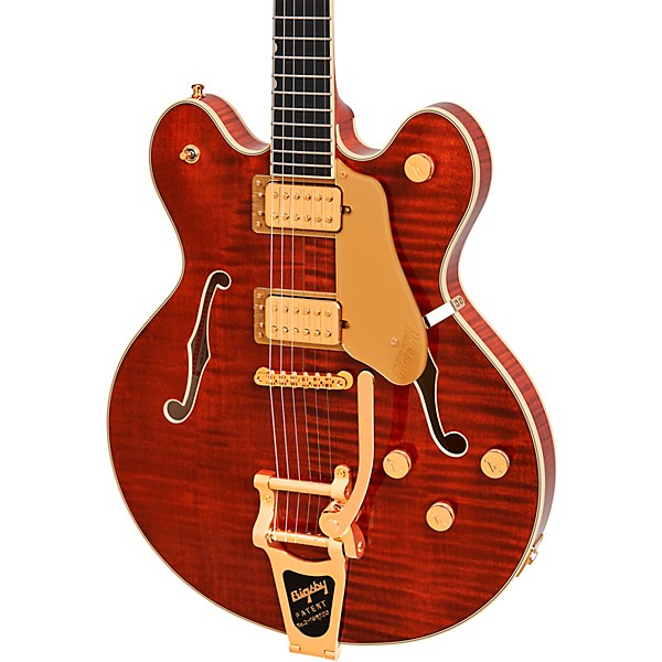 Gretsch Guitars Broadkaster LX Semi-Hollowbody Electric Guitar - Bourbon Stain