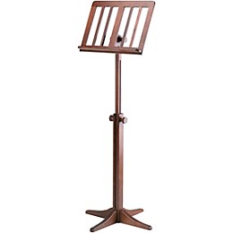 K&M 116/1 Wooden Music Stand Walnut