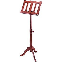 K&M 117 Baroque Wooden Music Stand Walnut