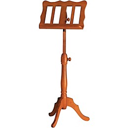 K&M 117 Baroque Wooden Music Stand Cherry Wood