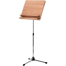 K&M 118/3 Orchestra Music Stand Walnut