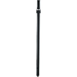 K&M 21364 M20 Threaded Speaker Pole with Ring Lock System Black