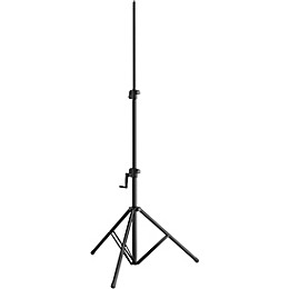 K&M 24730 Dual Crank Audio/Lighting Stand Black