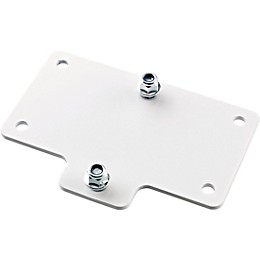 K&M 24357 Speaker Adapter Panel 4 White