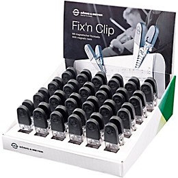 K&M 16055 Fix'n Clip Sheet Music Clips (24-pack)