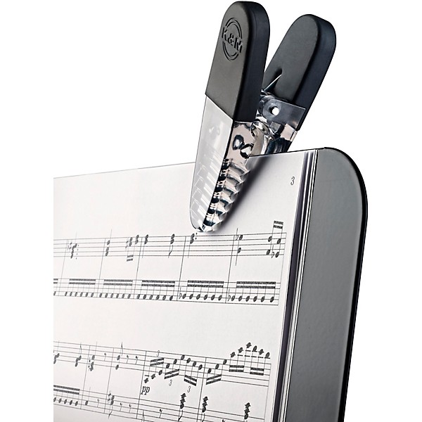 K&M 16055 Fix'n Clip Sheet Music Clips (24-pack)