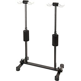 K&M 17605 Roadie 4-Guitar Stand Black