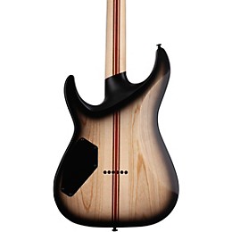 Schecter Guitar Research C-1 Pale Moon Electric Guitar - Natural Satin with Black Burst