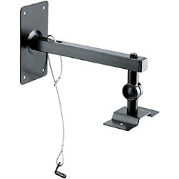K&M 24195 Speaker Wall/Ceiling Mount Black