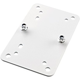 K&M 24354 Speaker Adapter Panel 2 White